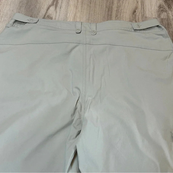 Lucy Flex Trail Cargo Wide Leg Capri Adjustable Performance Hiking Pants / Large - Picture 4 of 12